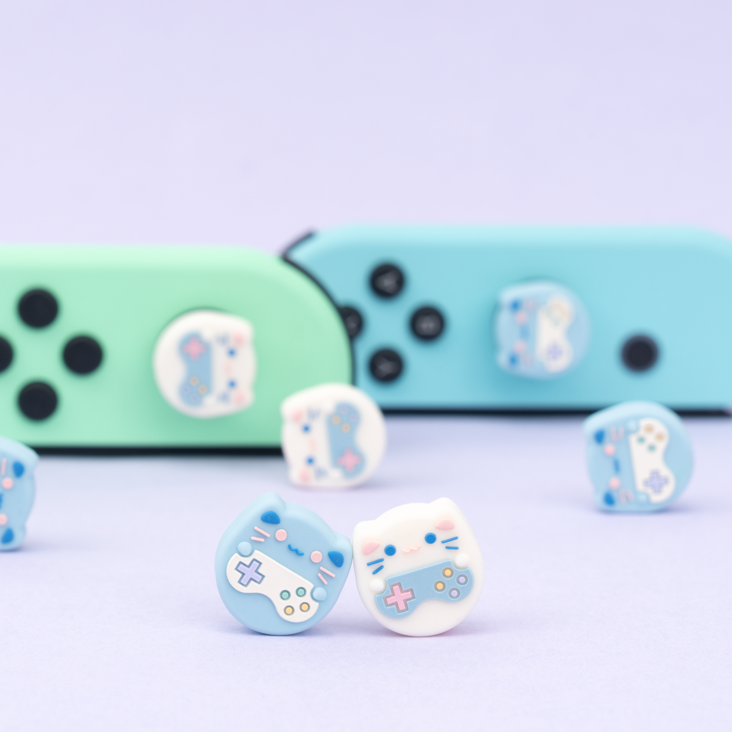 GeekShare Thumb Grips Analog Stick Caps for Nintendo Switch & Switch OLED &Lite
