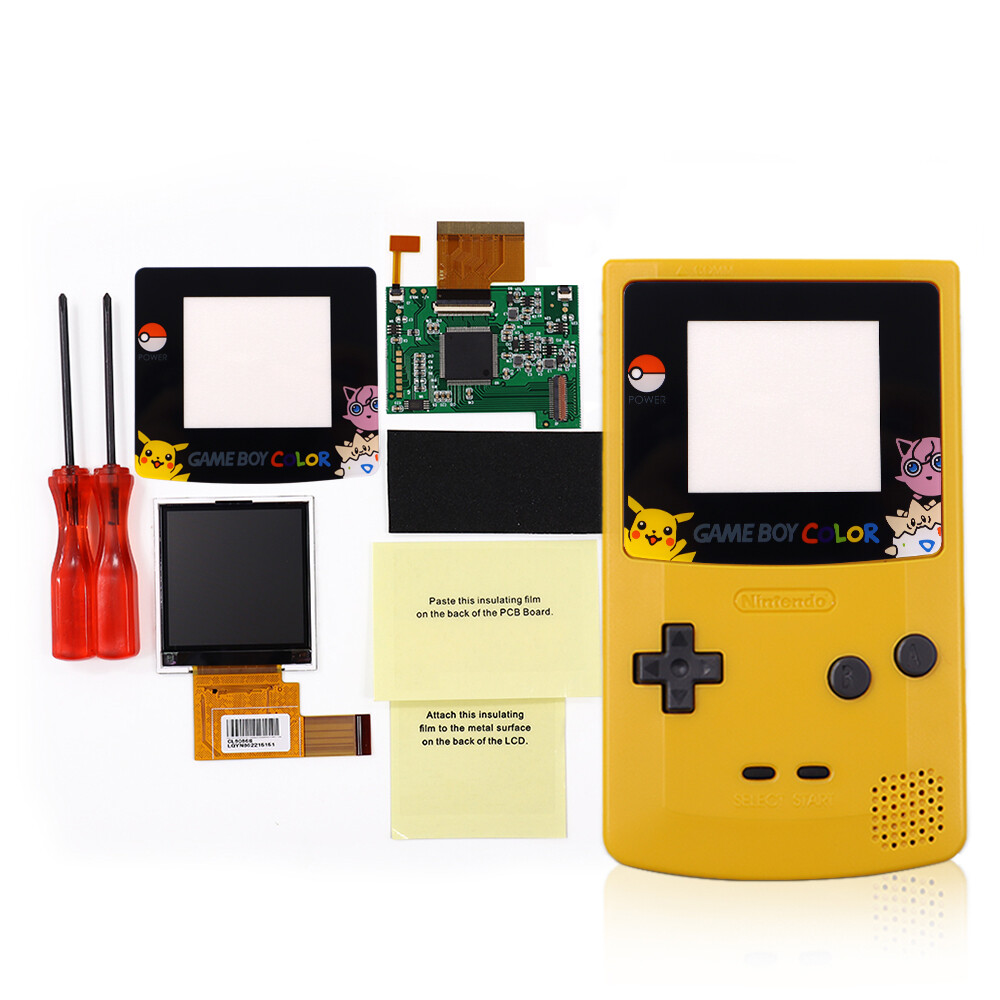 Pokemen Back Light Backlight LCD Screen For Nintendo Game Boy Color GBC Console