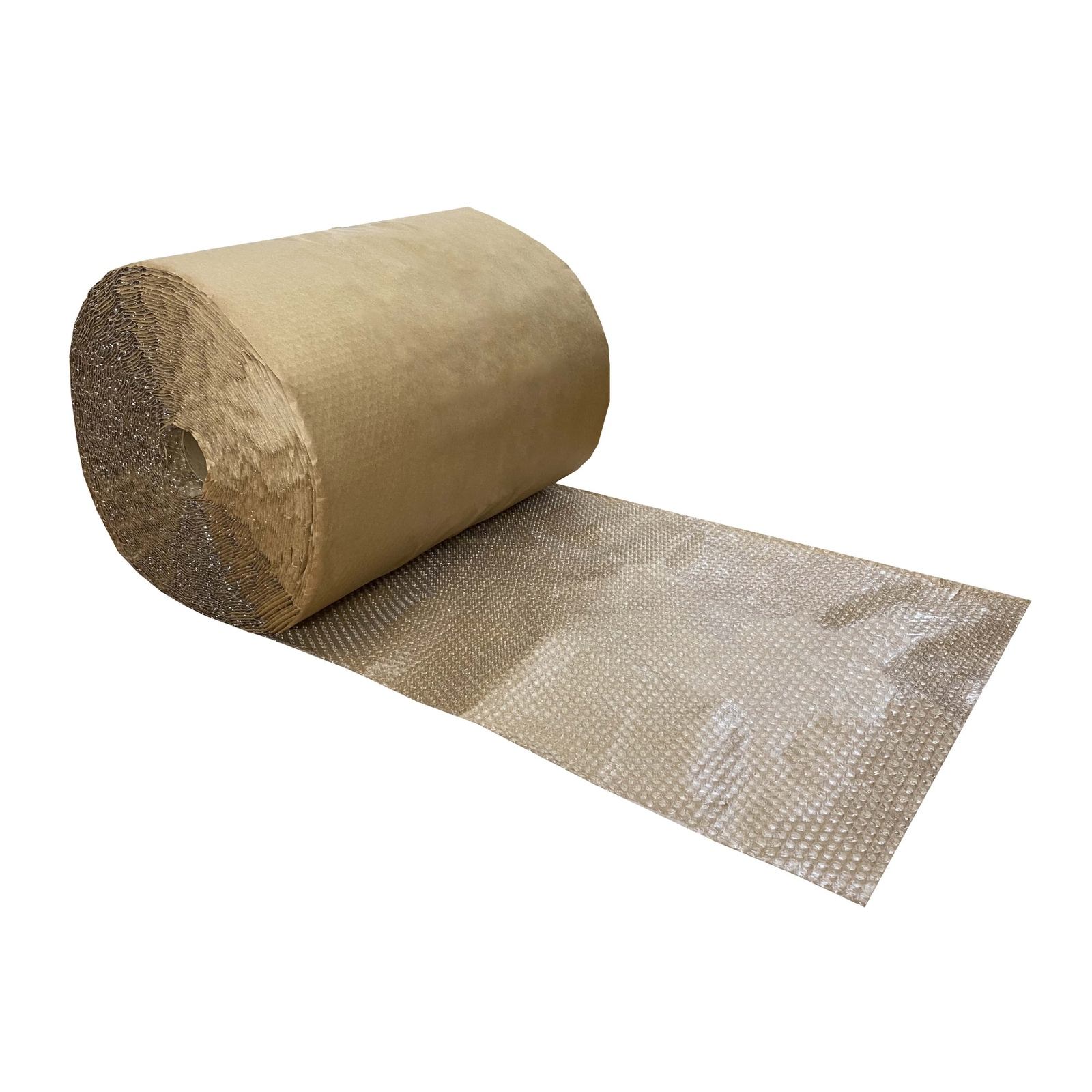 UOFFICE Kraft Backed Bubble Cushioning Wrap 24" x 125-Feet Long Roll