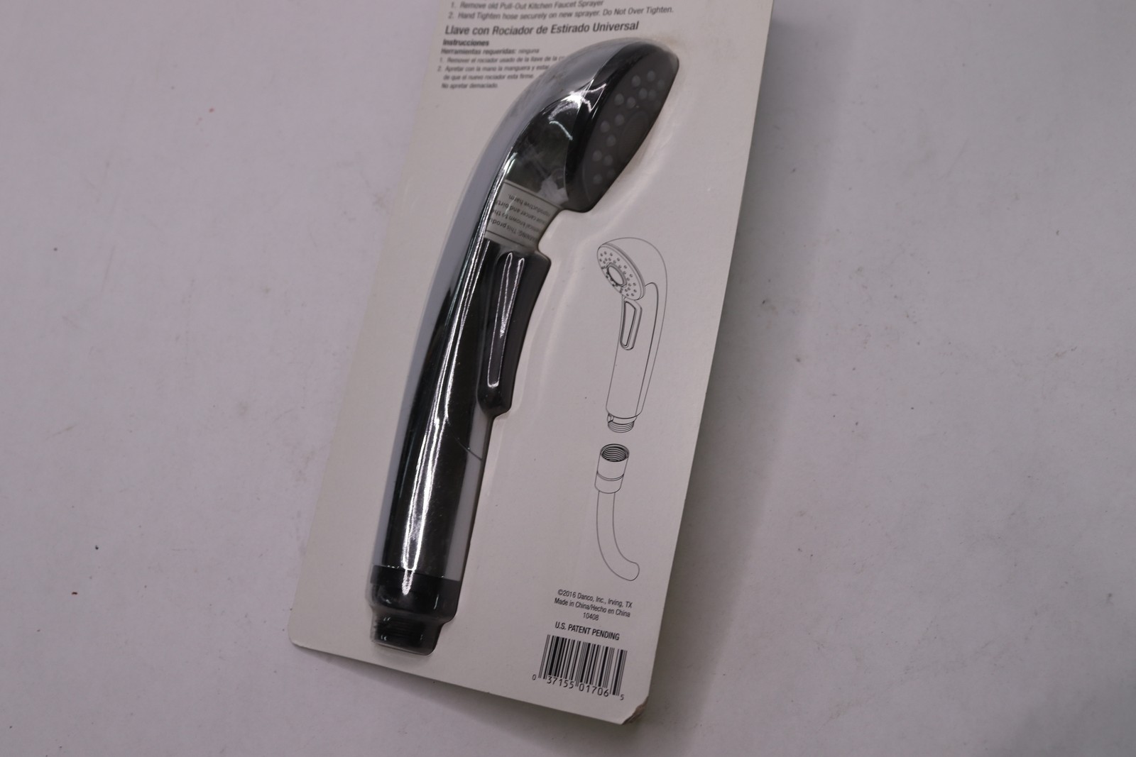 DANCO Single-Handle Pull-Out Sprayer Kitchen Faucet Spray Head in Chrome