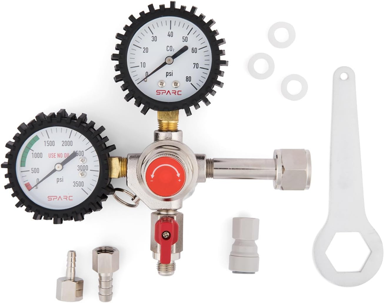 Gen2 Premium CO2 Regulator for Kegerator - C02 Keg Regulator for Beer, Soda, Bar