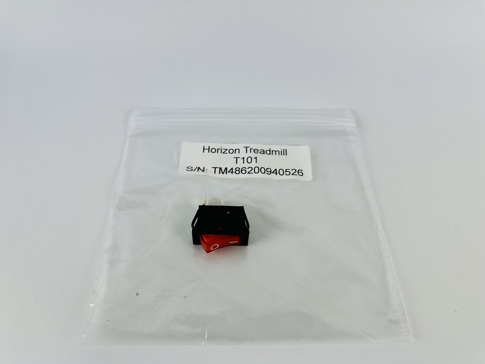 Horizon T101 Treadmill Power Entry On Off Switch (PP49)