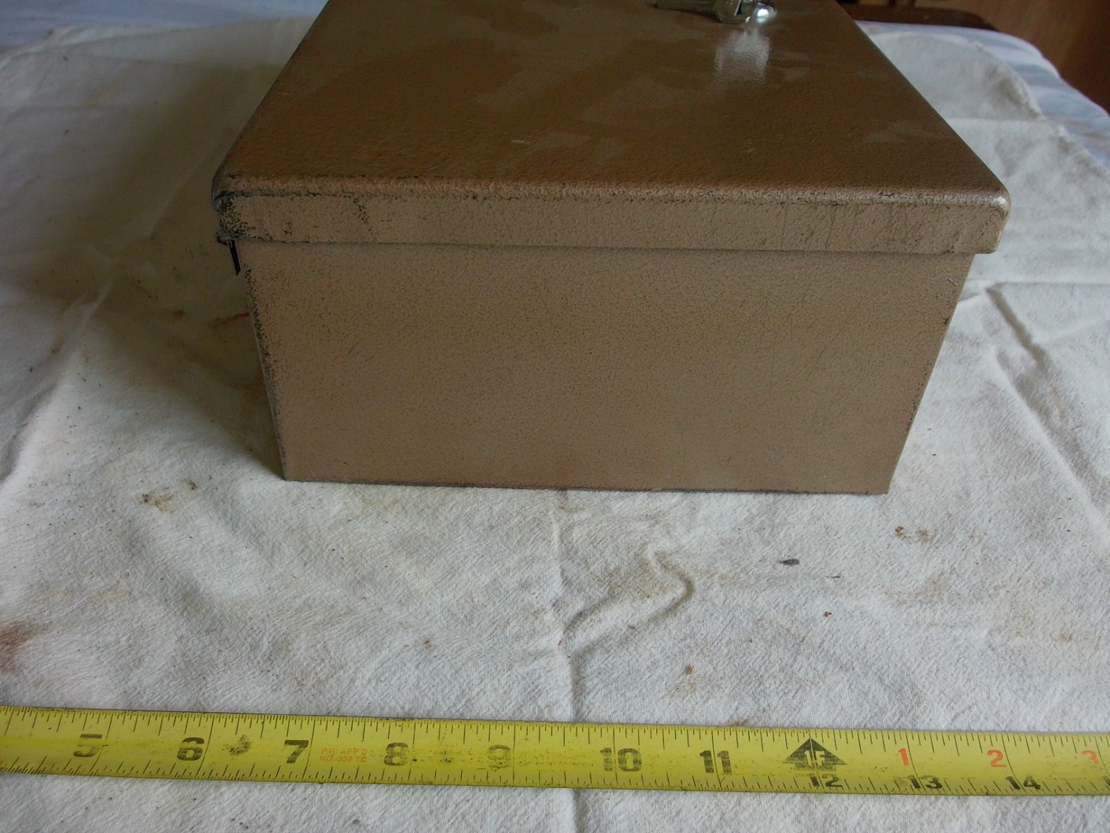 Vintage Rockaway Security Chest with Keys Solid condition! Lot 26-29-3