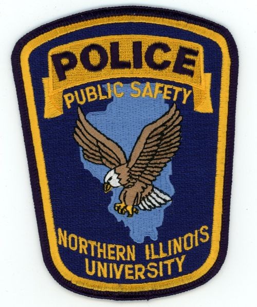 ILLINOIS IL NORTHERN ILLINOIS UNIVERSITY POLICE NICE SHOULDER PATCH SHERIFF