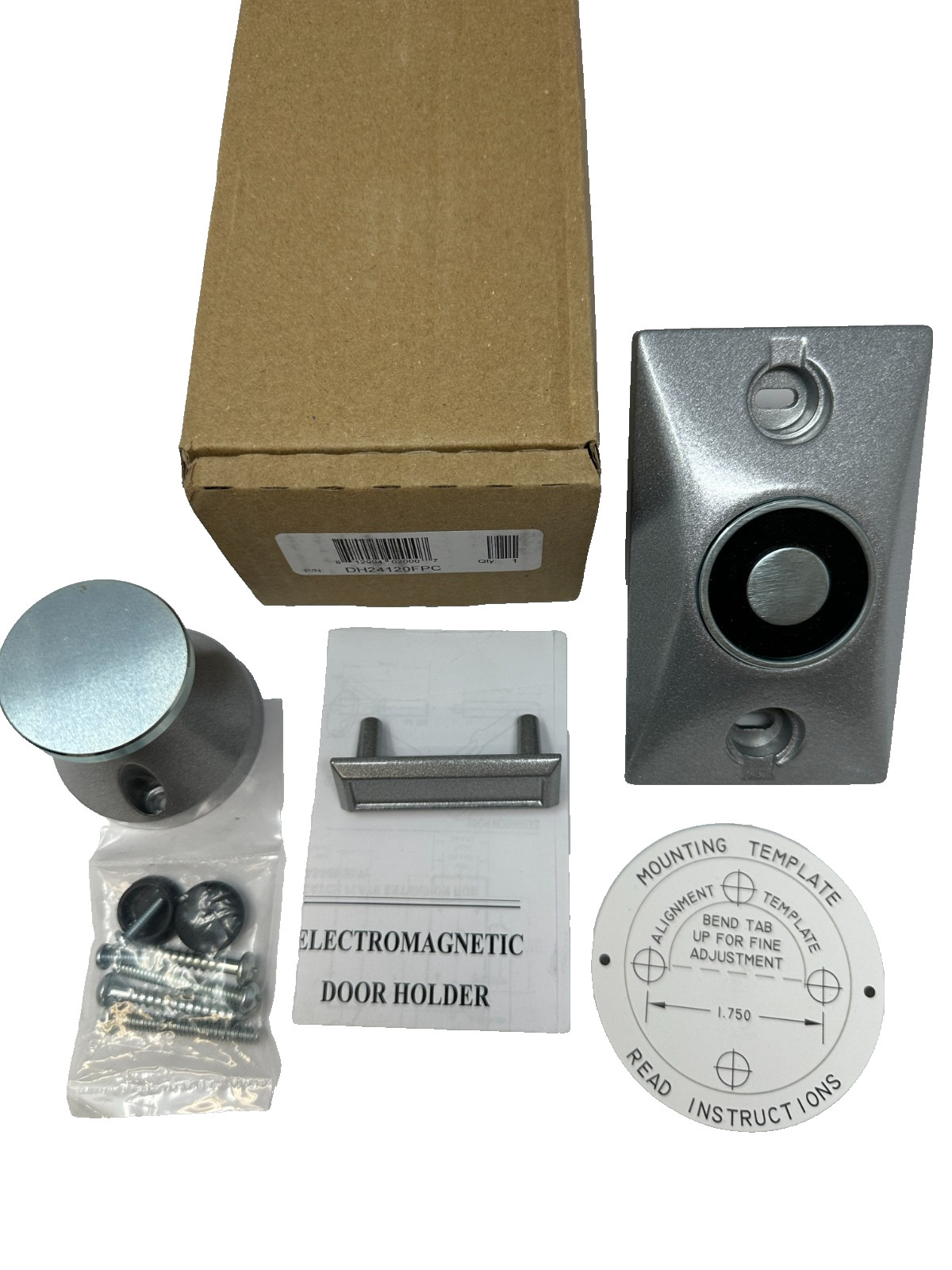 New RSG DH24120FPC 24/120V Semi-Flush Mount Electromagnetic Fire Door Holder