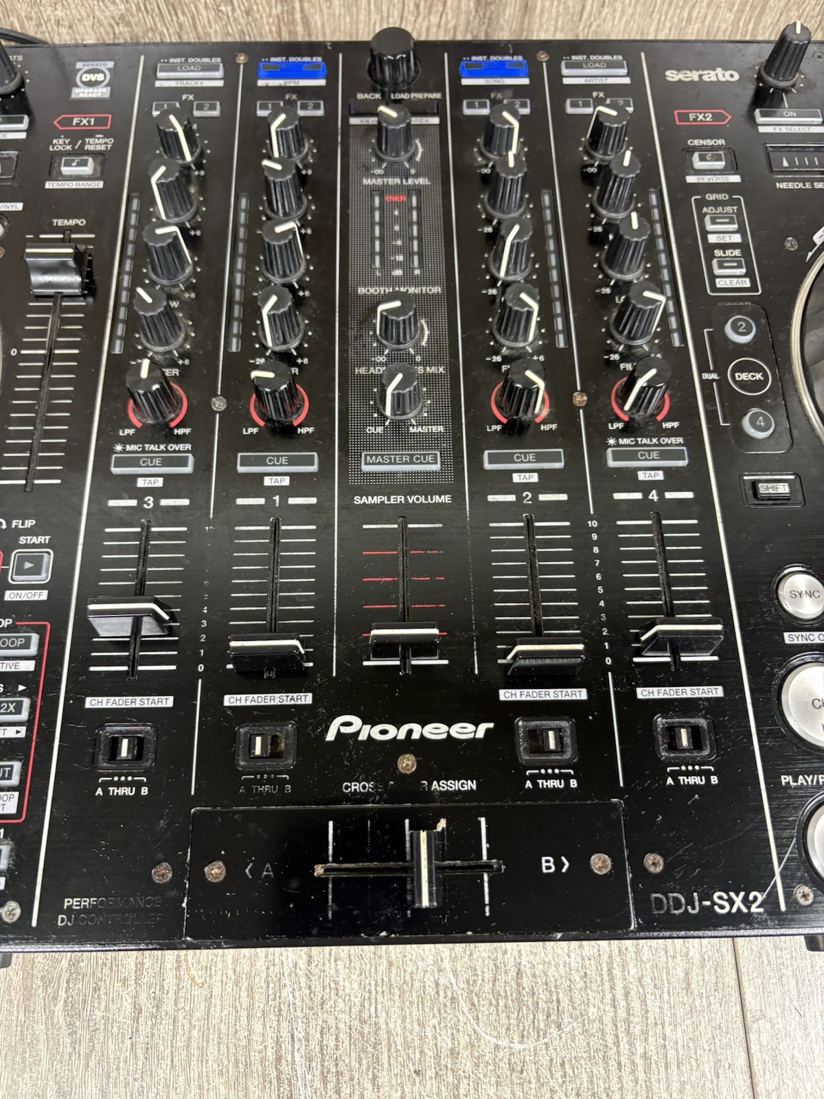 Pioneer DDJ-SX2 Performance DJ Controller With AC Power Adapter Tested.