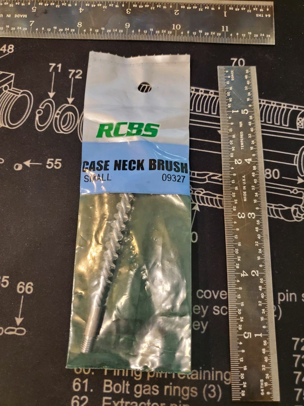 RCBS Small Case Neck Brush #09327 NEW