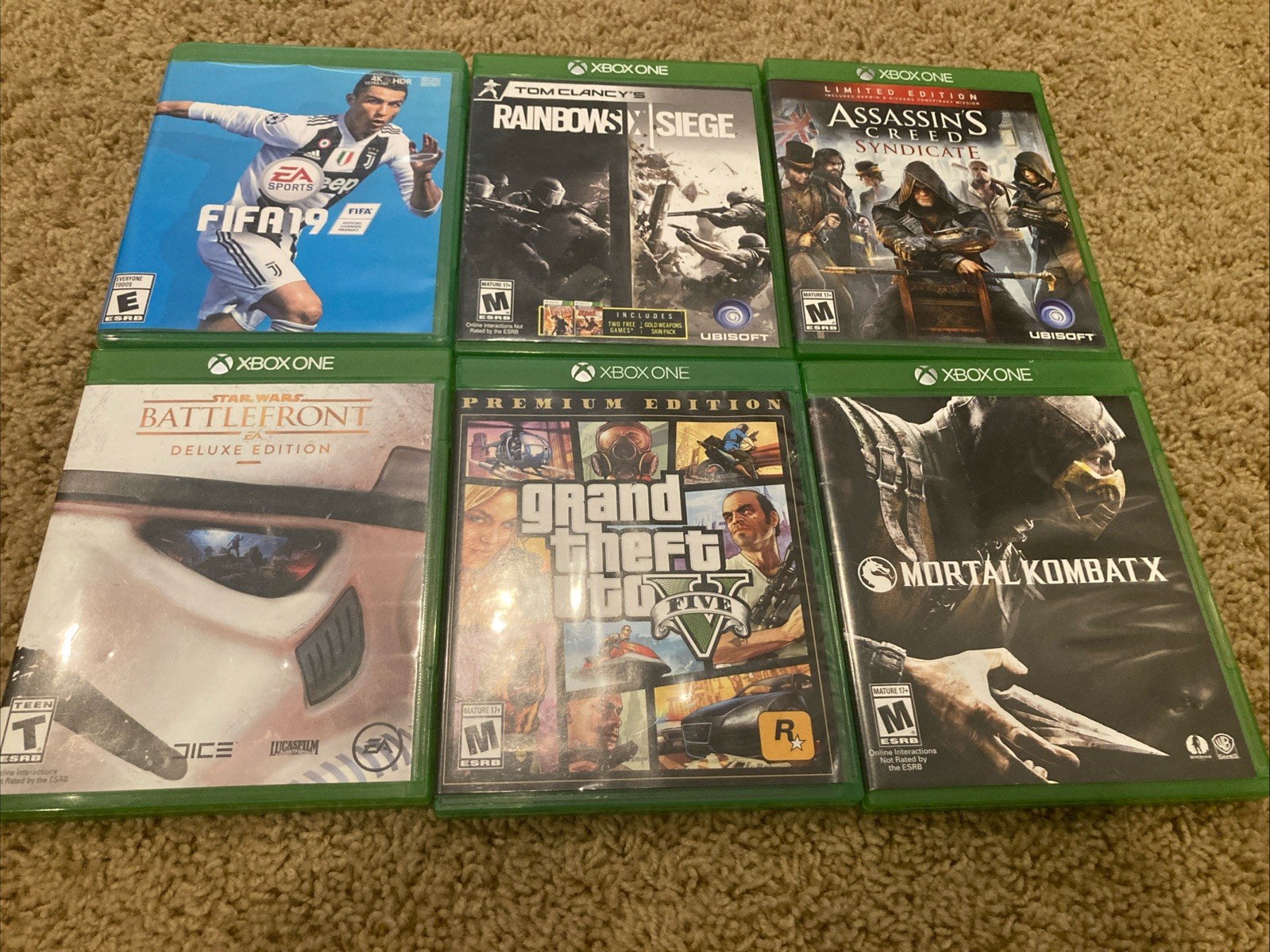 Xbox One S Console Bundle & Games - CLEAN/TESTED - SHIPS FAST!!