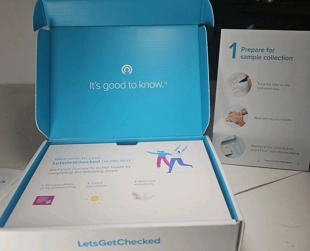 Lets Get Checked, Kidney Check GC18, At Home Kidney Function Test Kit