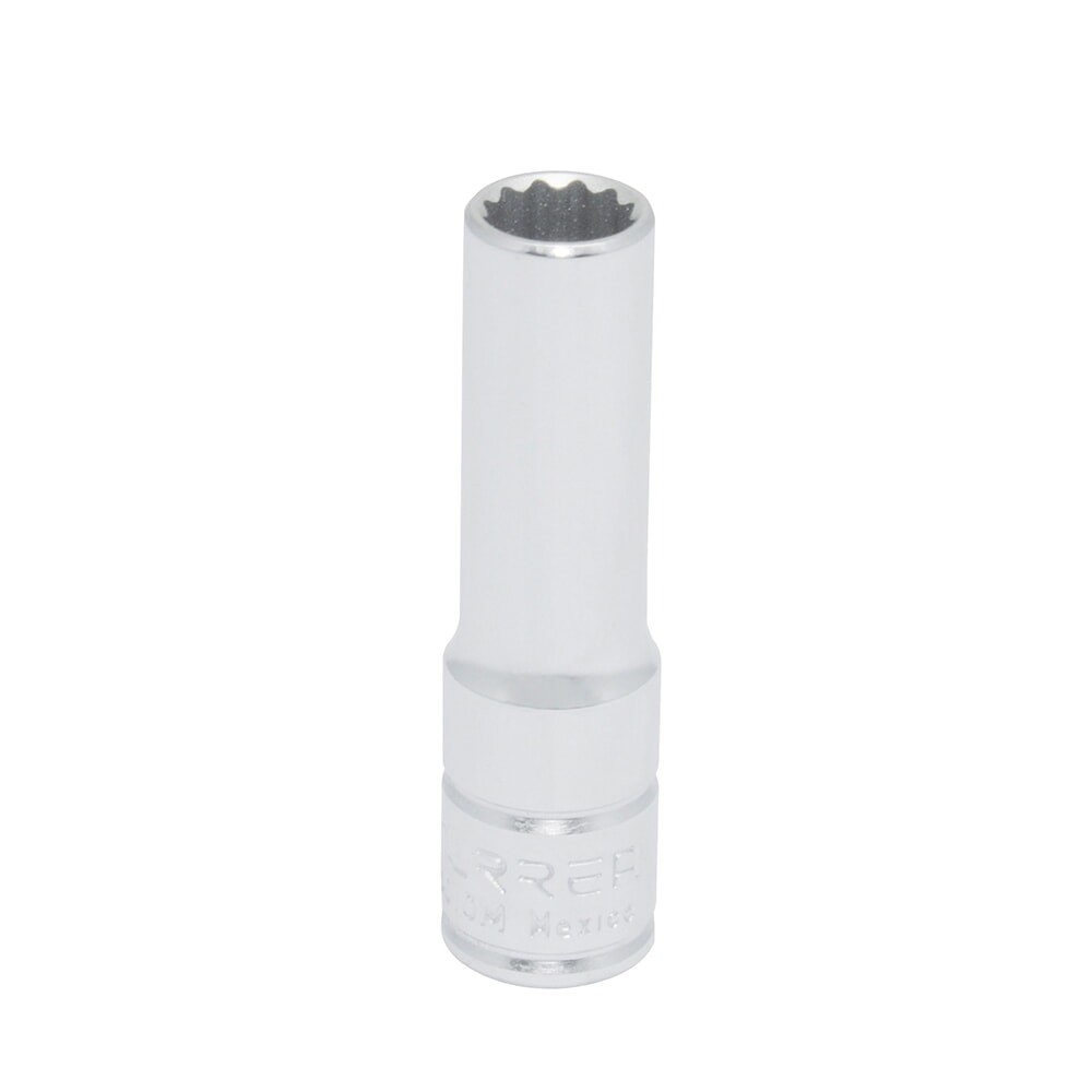 URREA 5010M 3/8" Drive Chrome Deep Socket 12 Point 10 mm