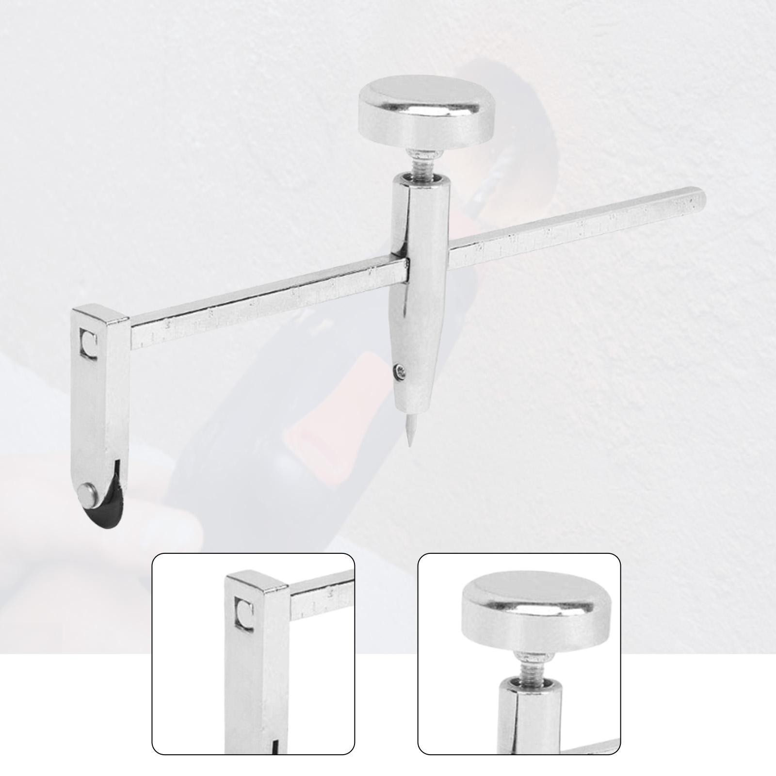 Drywall Circle Cutter Adjustable Pivot Point Comfort Grip Plasterboard Saw