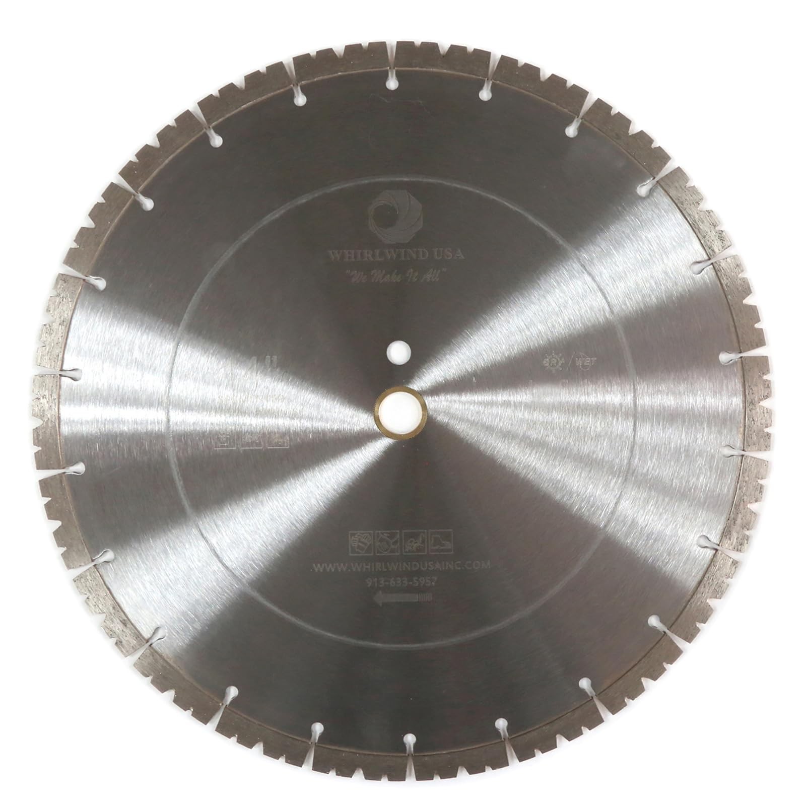 14 inch Diamond Saw Blade New Segmented Dry or Wet Cutting for Concrete Stone...