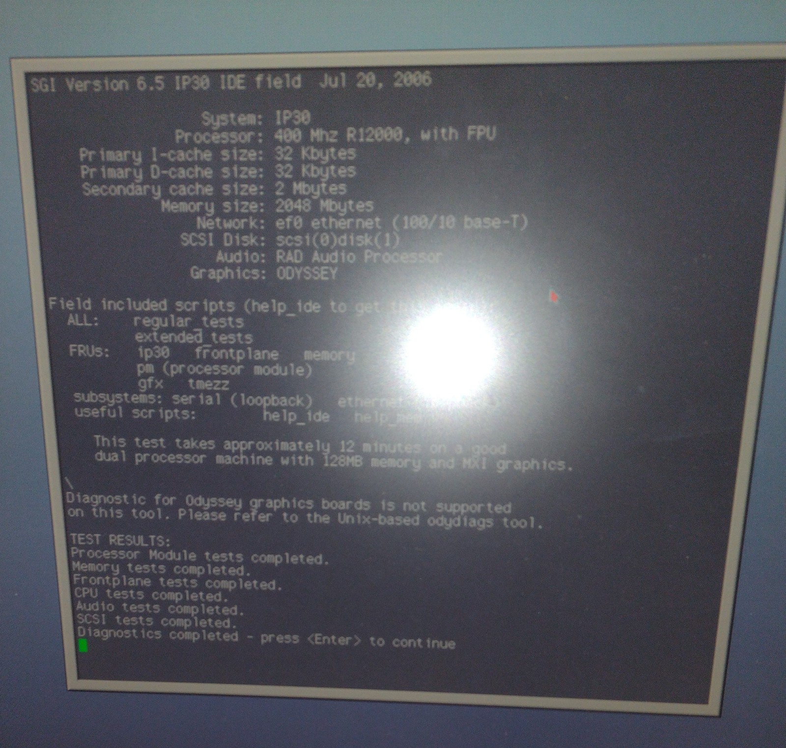 Silicon Graphics SGI Octane2 Workstation