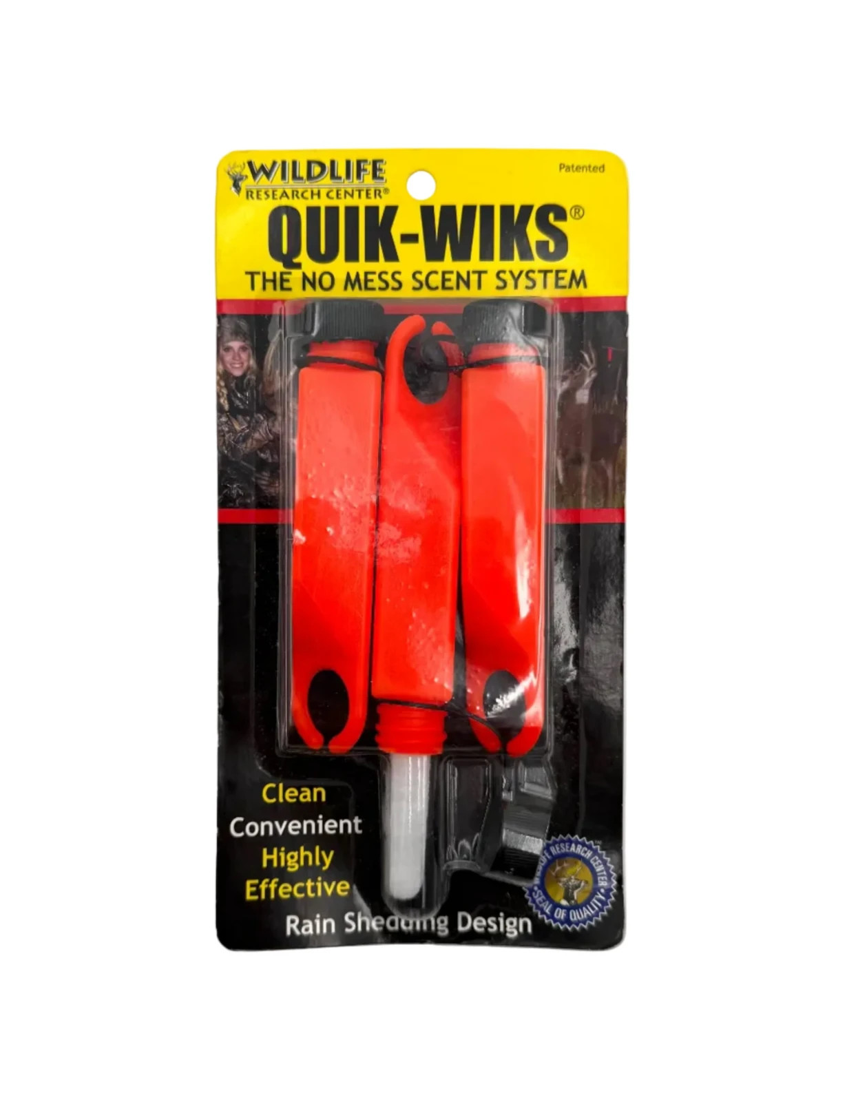 Wildlife Research Center Scent Holder Quik-Wiks No Mess Scent Dispenser 3pk