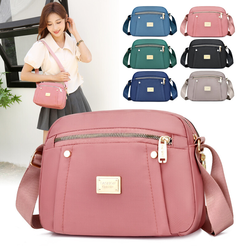 Waterproof Messenger Cross Body Bag Ladies Handbag Large Shoulder Womens Purse