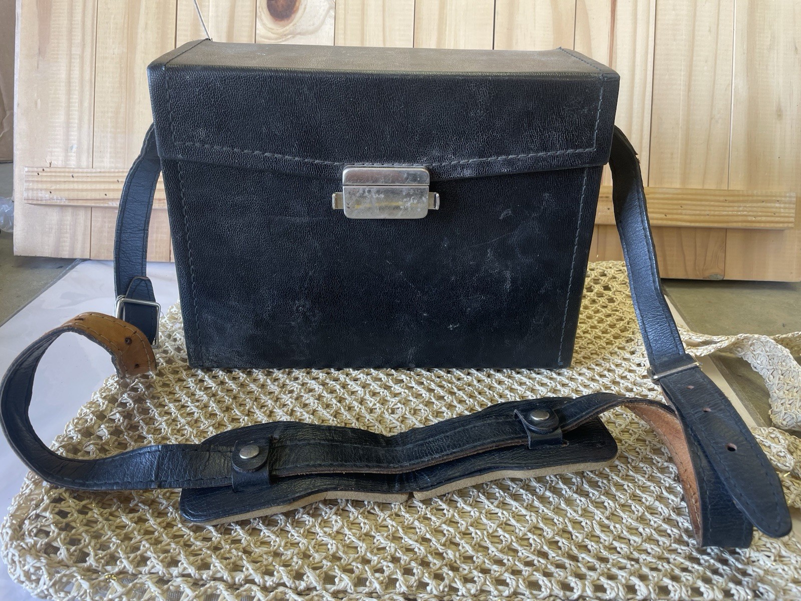 Vintage Leather Awesome Camera Case Only W/ Strap See Pictures!