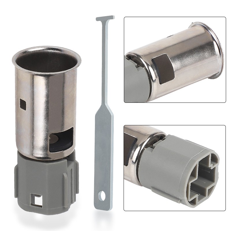 12V Lighter Auxiliary Power Outlet Socket Tool For Dodge Ram 1500 2500 Charger