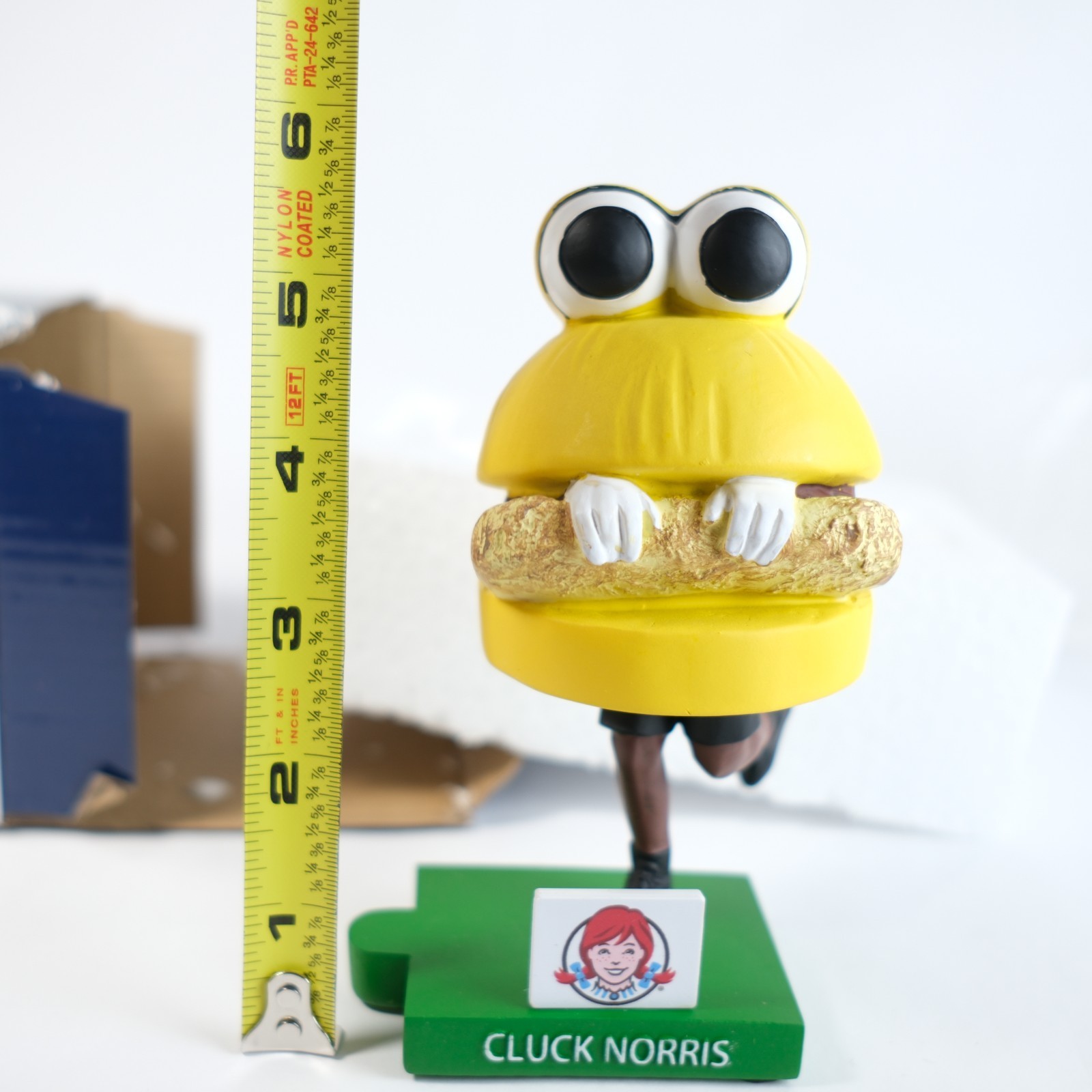Montgomery Biscuits "Cluck Norris" Bobblehead NWB *READ