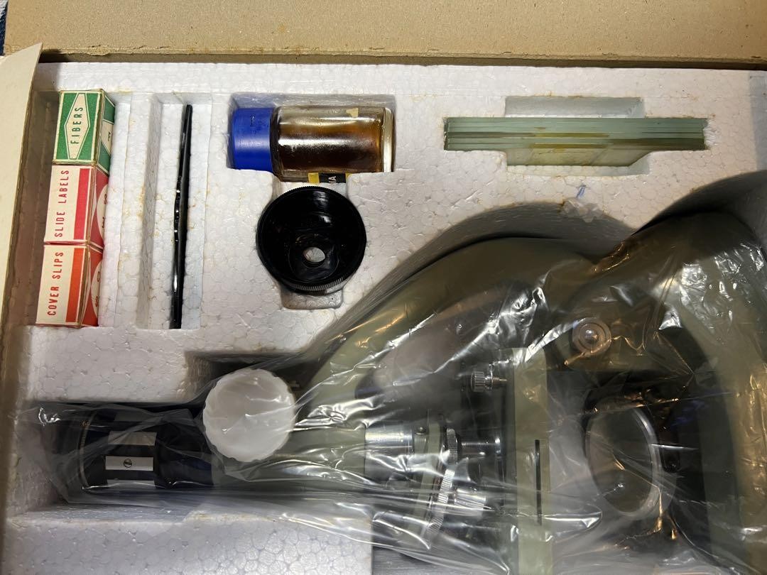Microscope NISCO ZOOM No.2141 Nisco Showa Retro