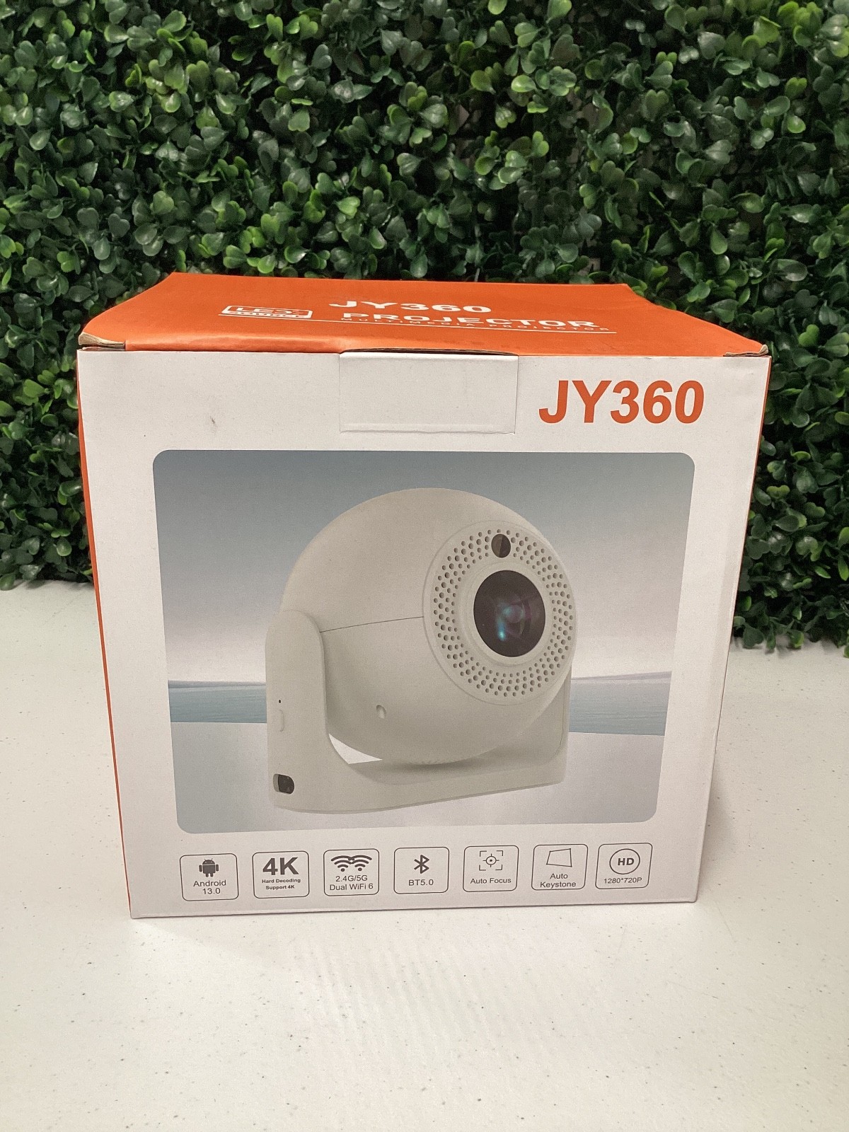 JY360 LED Multimedia Projector with Wi-Fi and BT 5.0