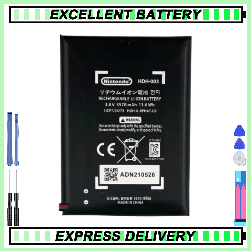 HDH-003 HDH-001 Battery For for Nintendo Switch Lite 3.7V Game console Player