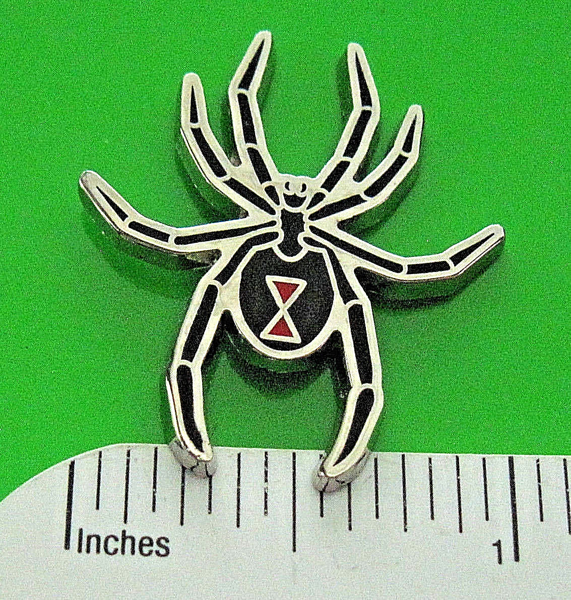 Army 7TH Div. Light black widow - hat pin ,  lapel pin , tie tac  GIFT BOXED