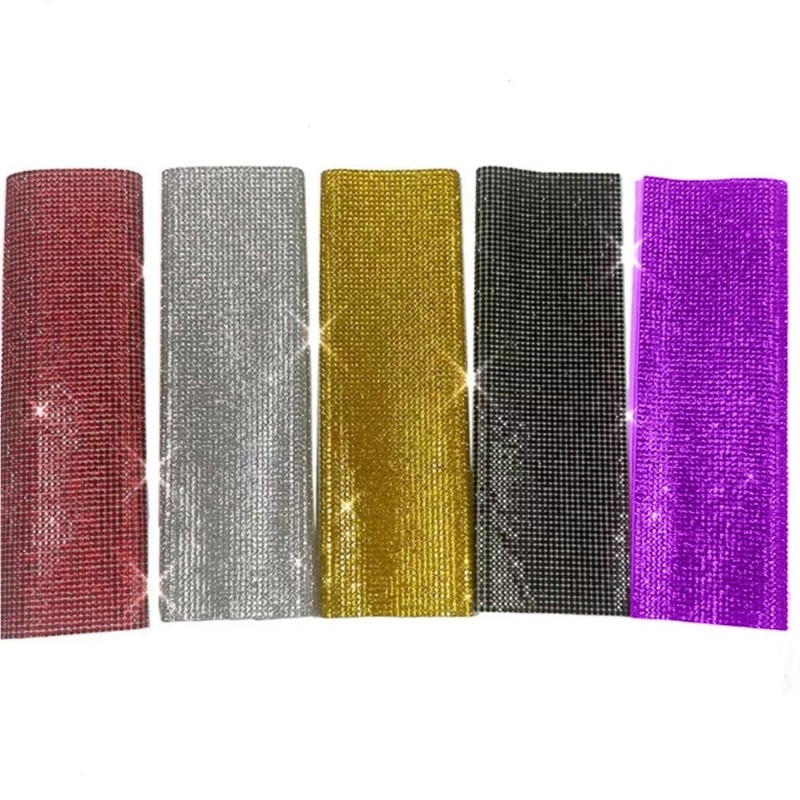 Decorative Rhinestones Microphone Sleeve Housing Skin for Wireless Handheld Mics