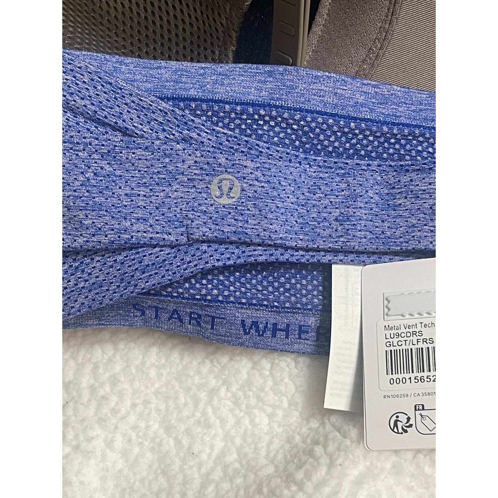 Lululemon Everywhere Backpack 22L Lot 2 NWT Blue Pink + Hat Headband