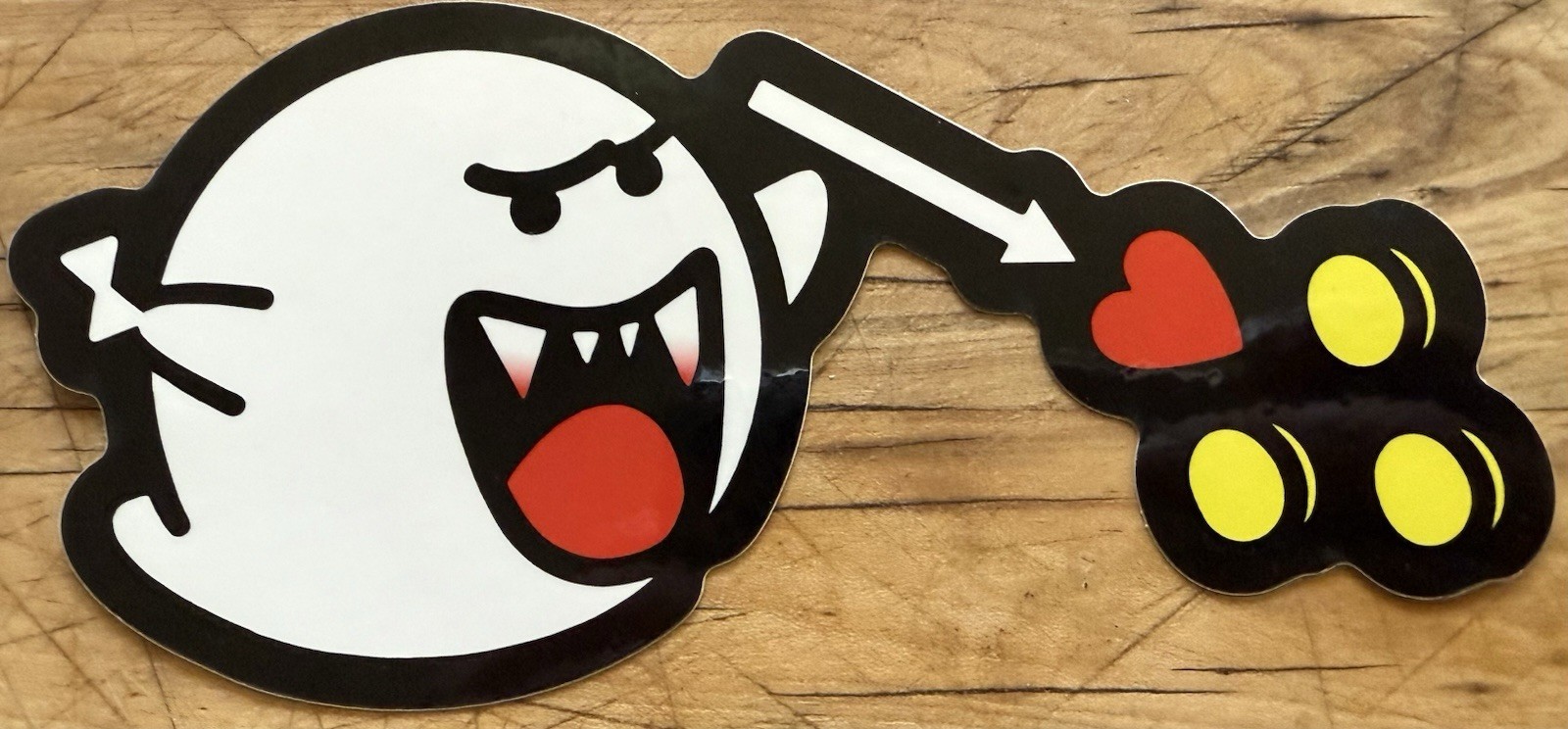 FSUP Crew Boo Large Size Color Variant Sticker