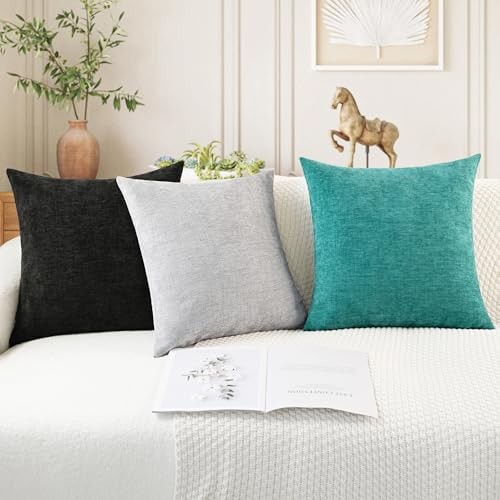 Throw Pillow Covers Decorative 12 X 20 20" x 12" (Pack of 2) Moonbeam Gray