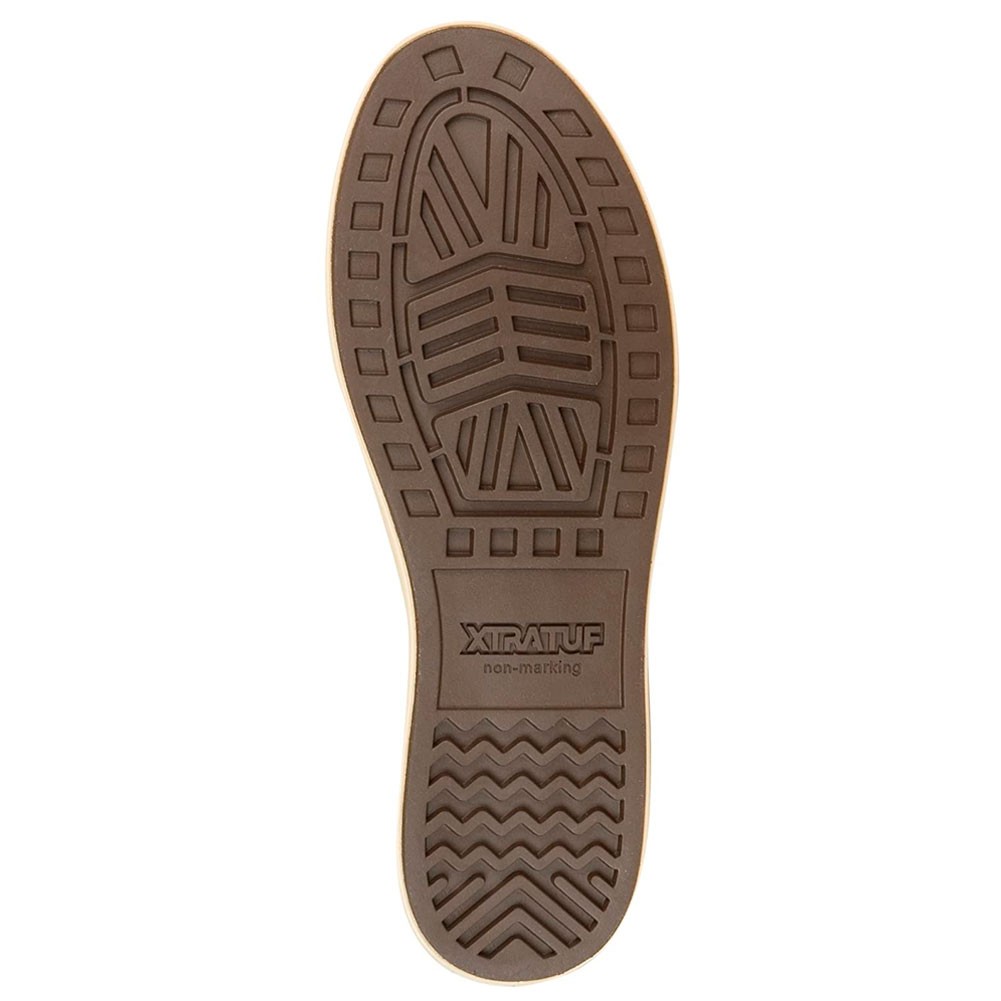 XTRATUF Men's 6in Ankle Deck Chocolate/Tan Boot (22734-BRN)