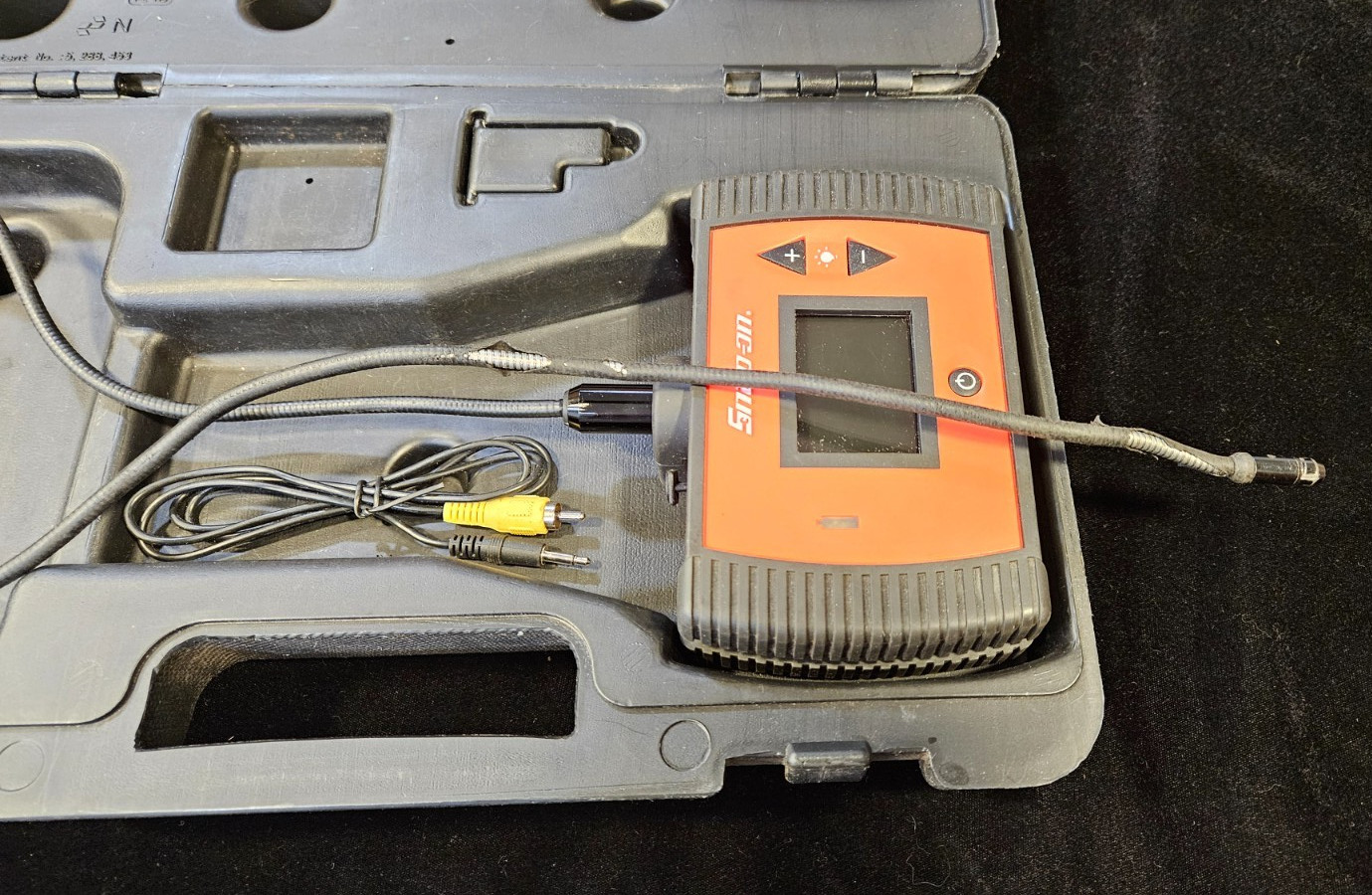 Snap On Tools BK5500 Visual Inspection Device Bore Scope Camera, Displ with Case