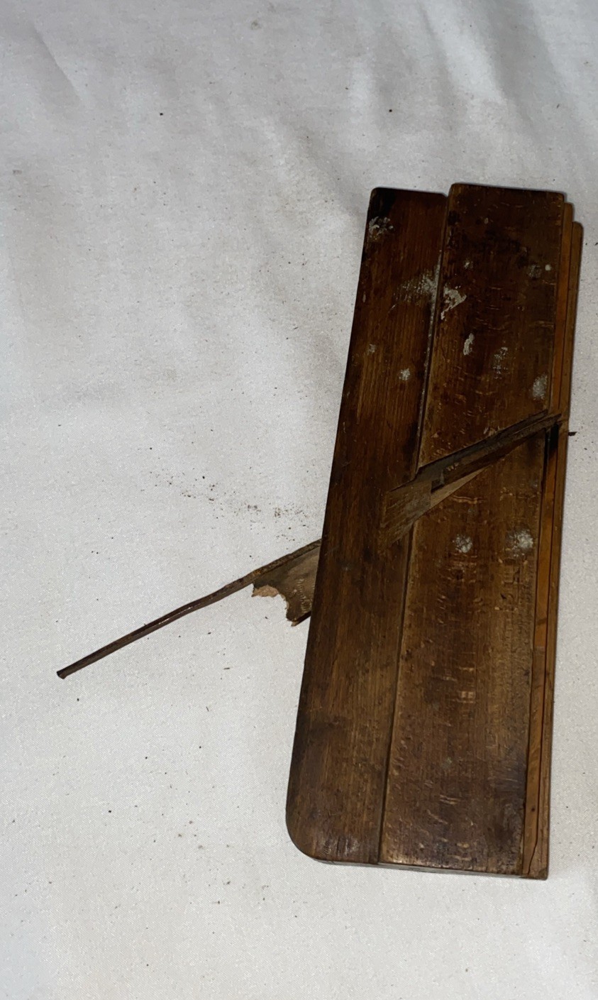 Antique H.L. James Wood Blade late 18 century Massachusetts USA