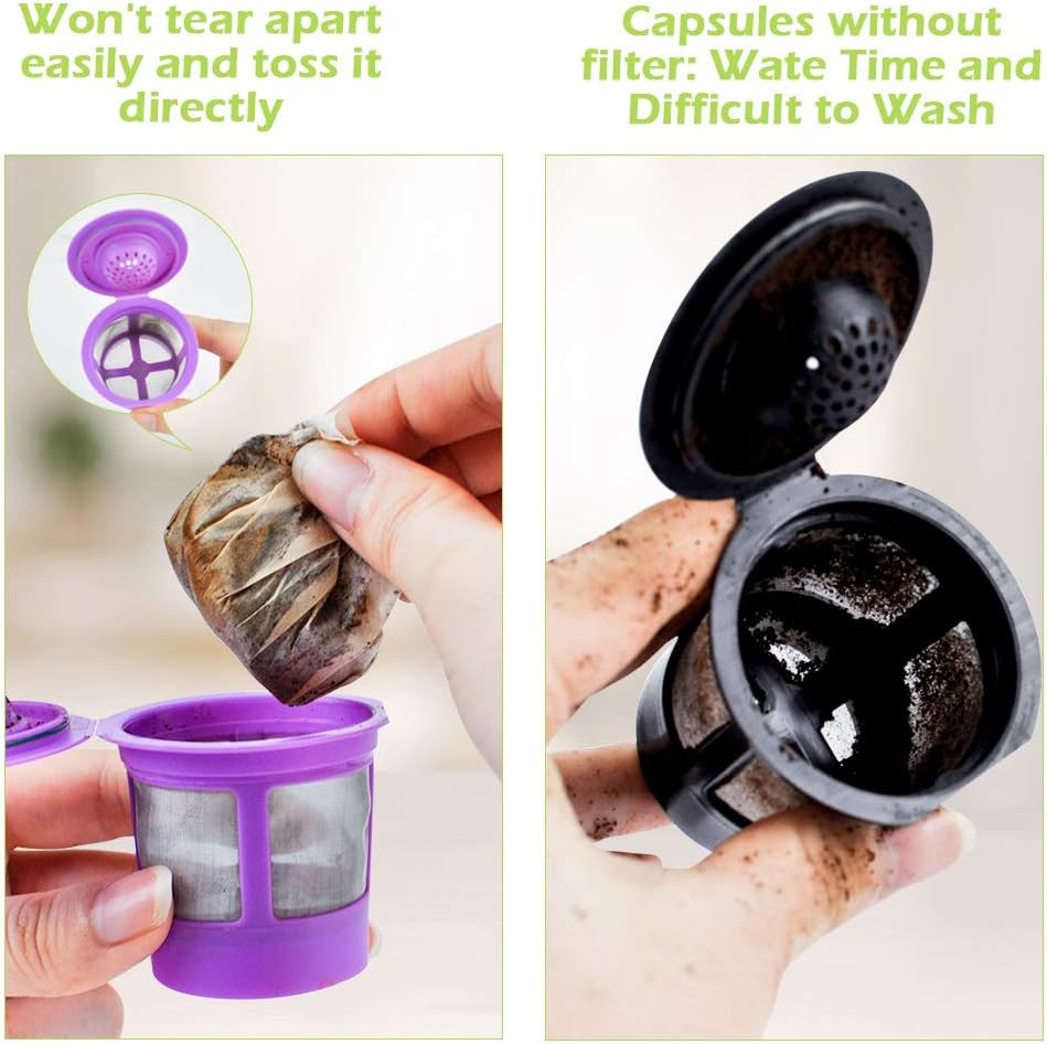 Disposable Coffee Paper Filters Replacement Kerig Filter Compatible with Reusabl