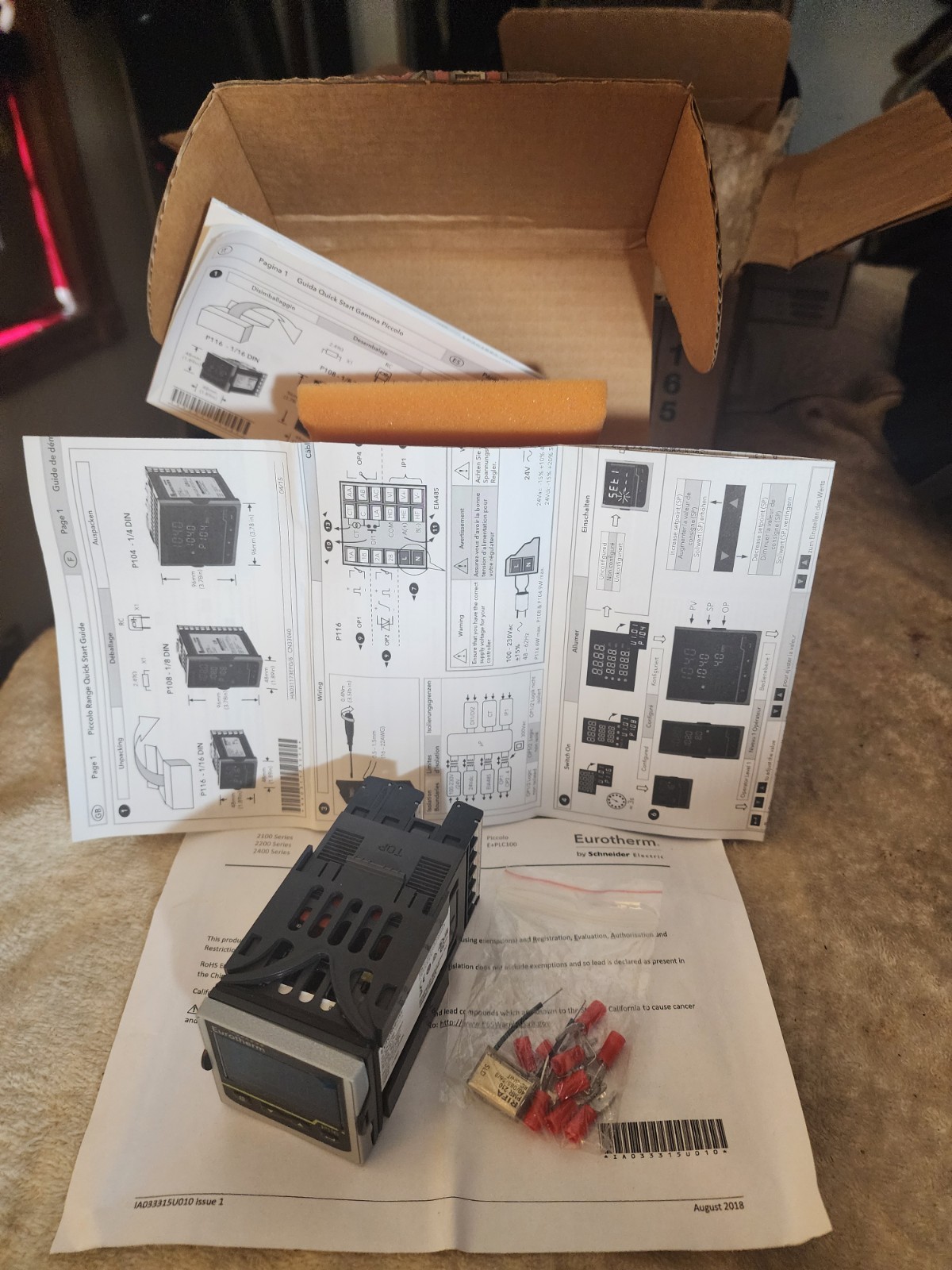 XLT Ovens Programmed Temperature Controller