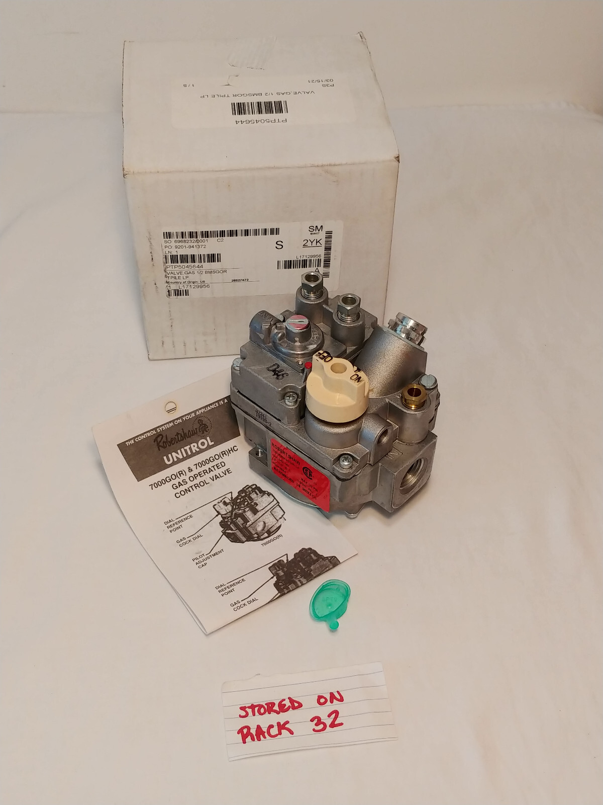 P5045644 Pitco Valve,Gas 1/2 Bmsgor Tpile Lp Genuine OEM PTP5045644
