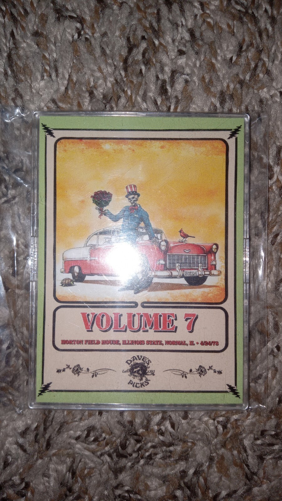 Grateful Dead Dave's Picks Volume 7 Trading Card.