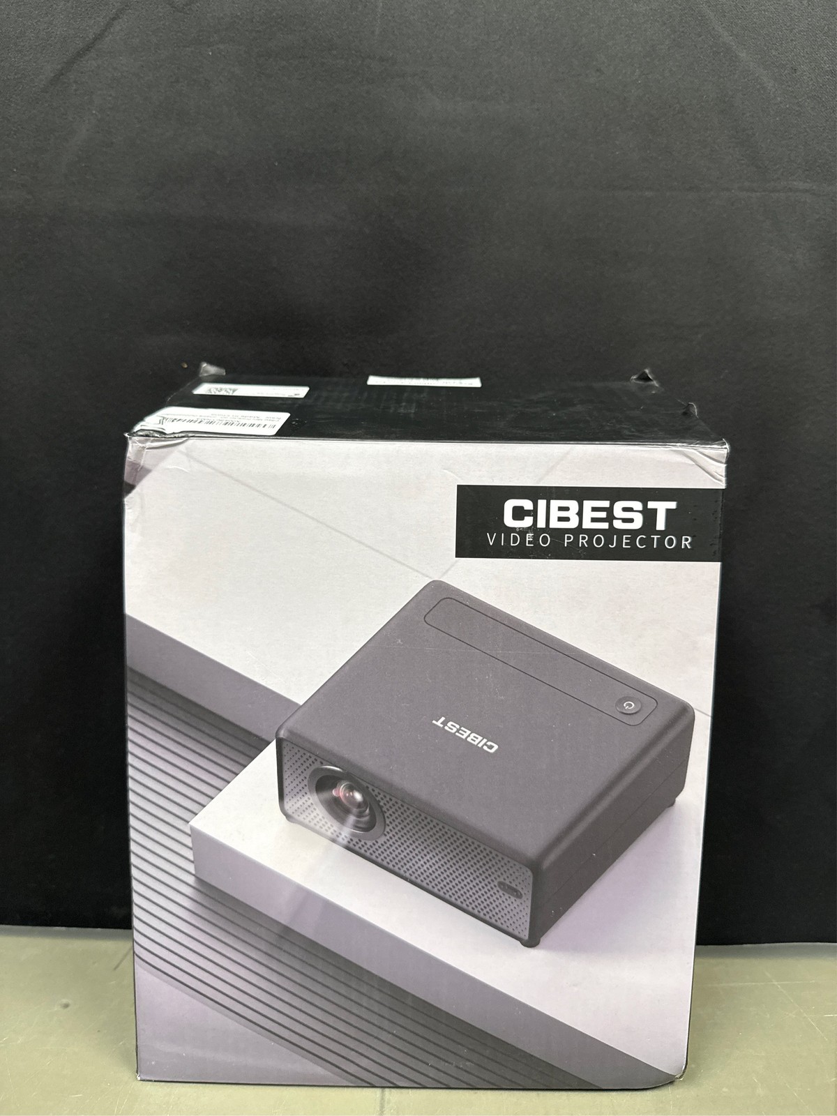 CiBest Mini Projector with WiFi and Bluetooth, Compatible with Netflix/YouTube/P