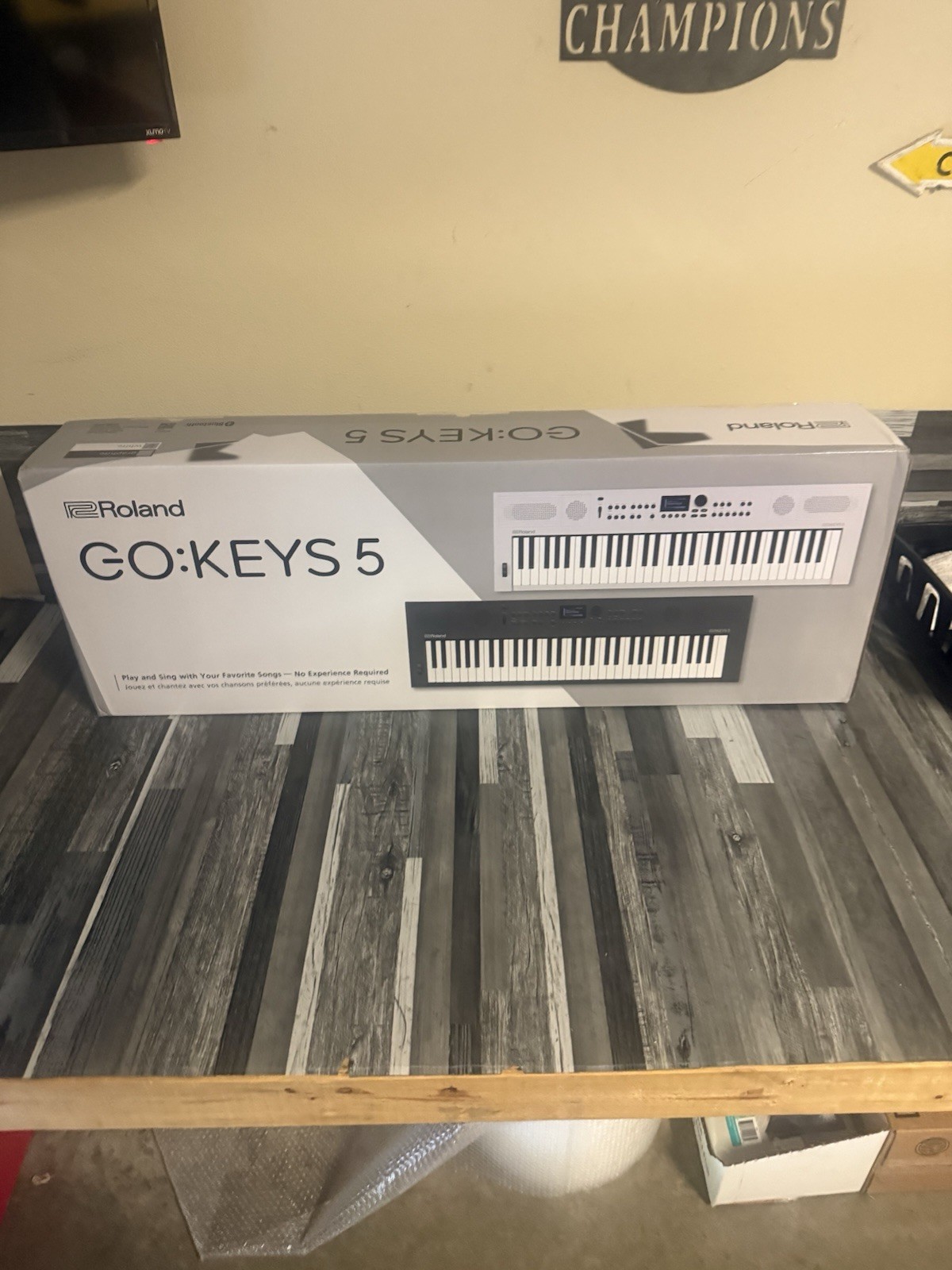 Roland GO:KEYS 5 Music Creation Keyboard 61-Keys - White