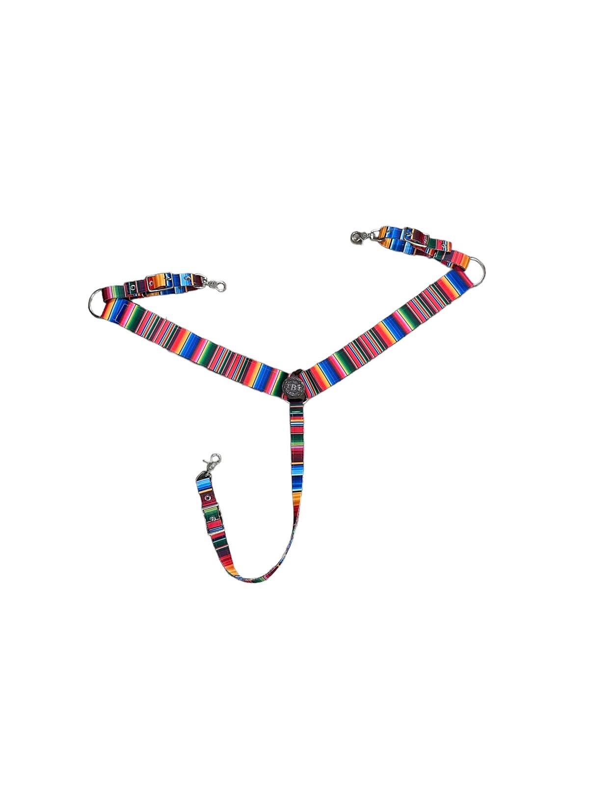 nylon horse breast collar Serape Design