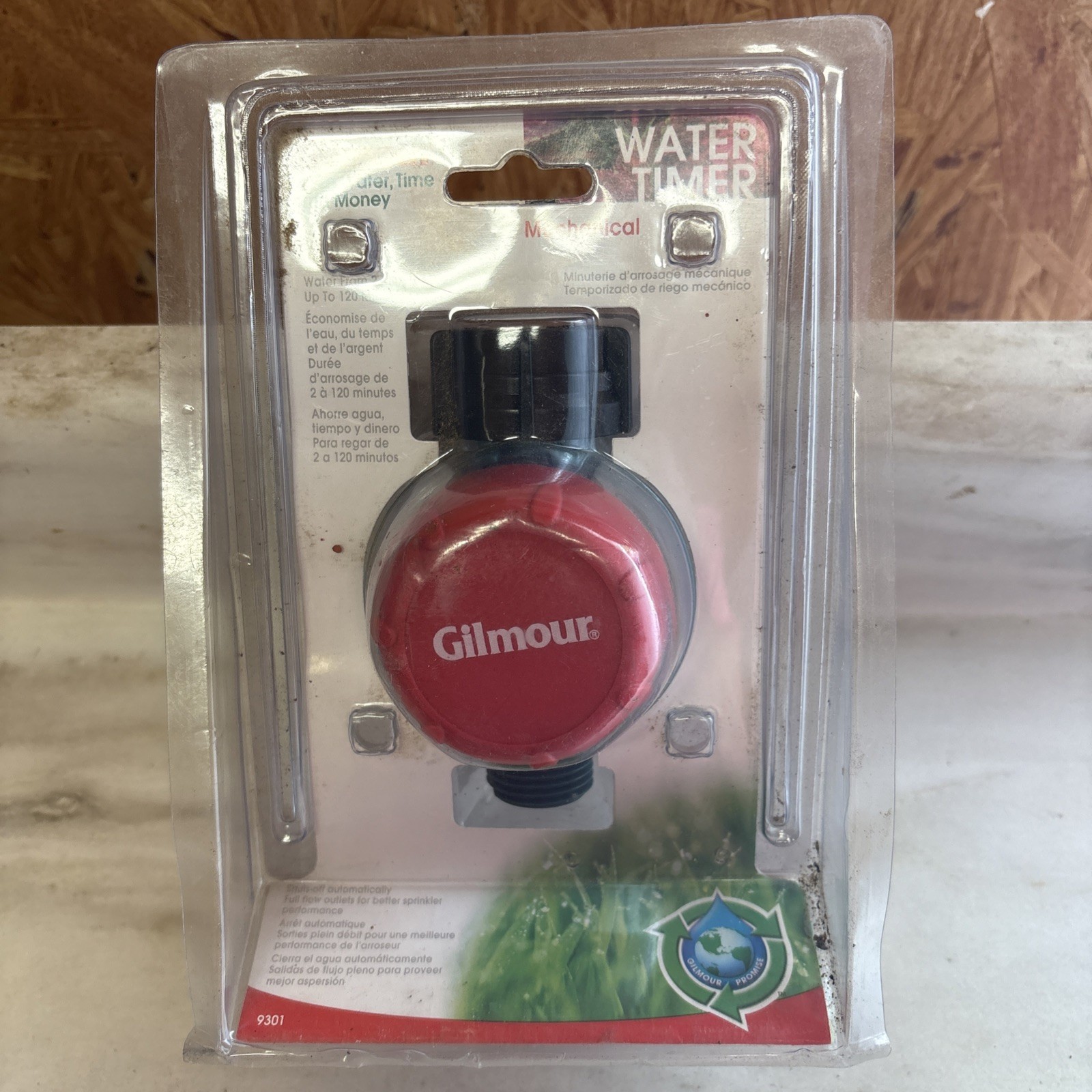 Gilmour Water Timer 9301  From 2 To 120 Minutes