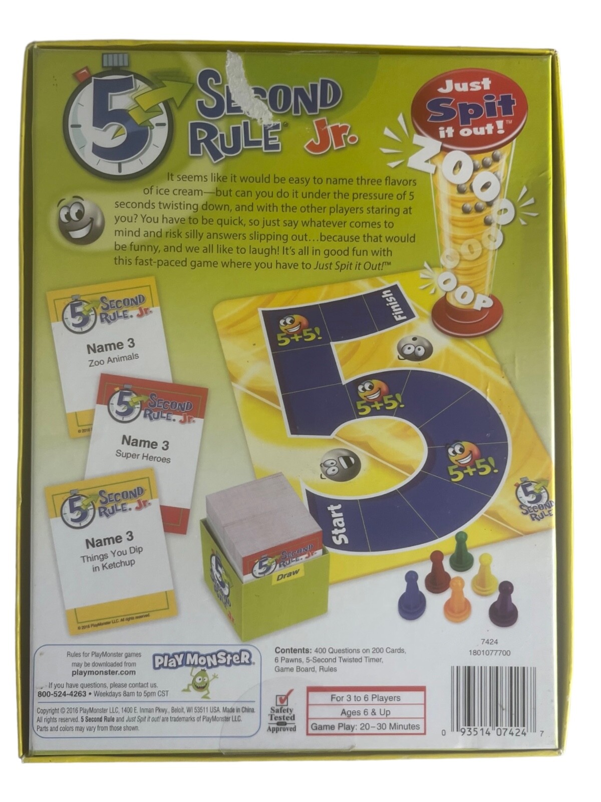 5 Second Rule Jr. Replacement Pieces You Pick!!