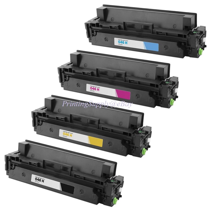 Hi-Yield BK/C/M/Y 1or4PK 046 H Toner For Canon ImageClass MF730C LBP650C Series