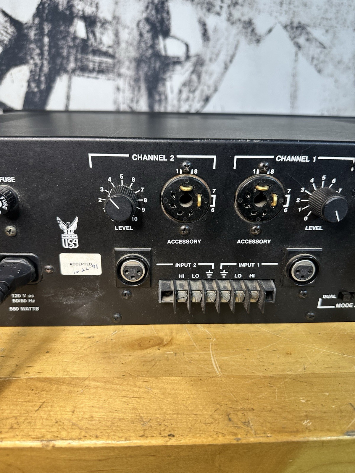 Electro-Voice EV AP2300 Power Amplifier Amp + APX Crossover