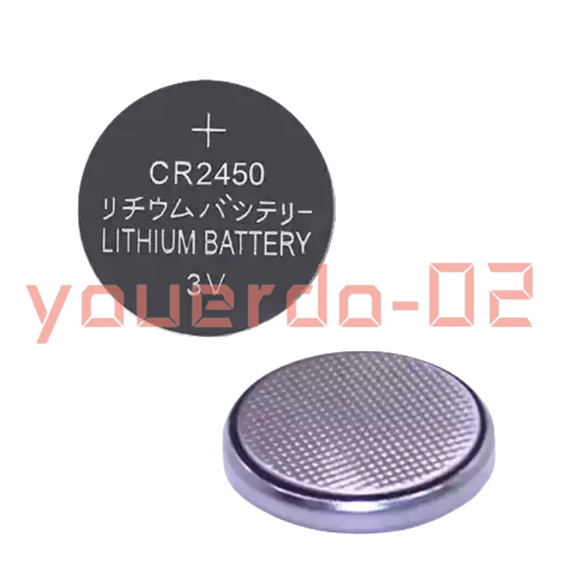 4 PC New with Box CR2450 3V Button Cell Fast Delivery