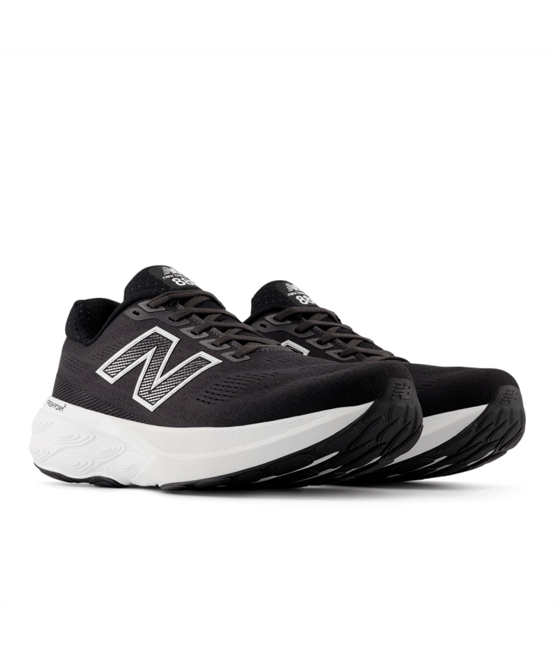 New Balance Men's Fresh Foam X 880V15 Running Shoes, Black/White/Reflection