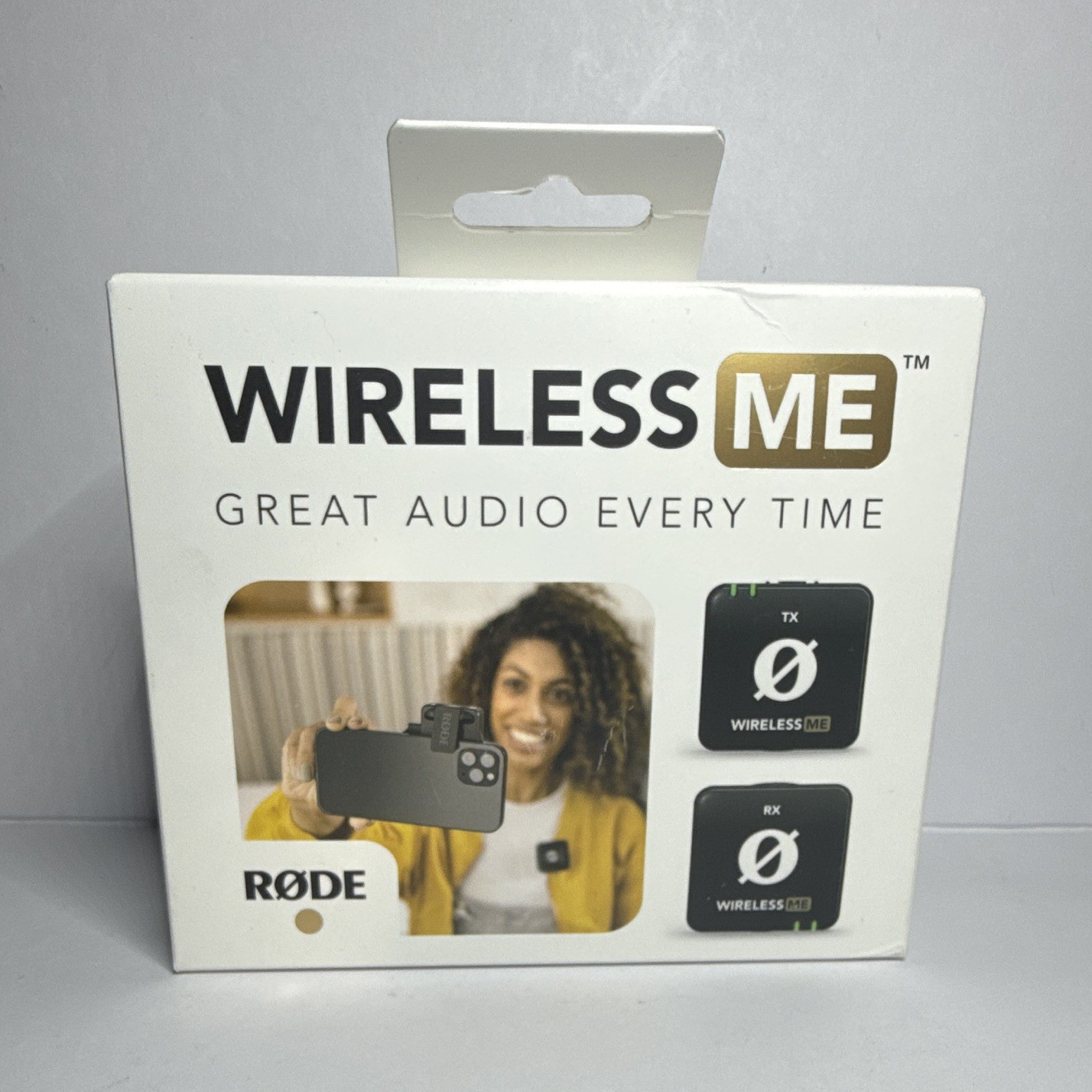 RØDE Wireless ME Wireless Microphone System Kit w/ TX/RX, USB-C, 3.5mm