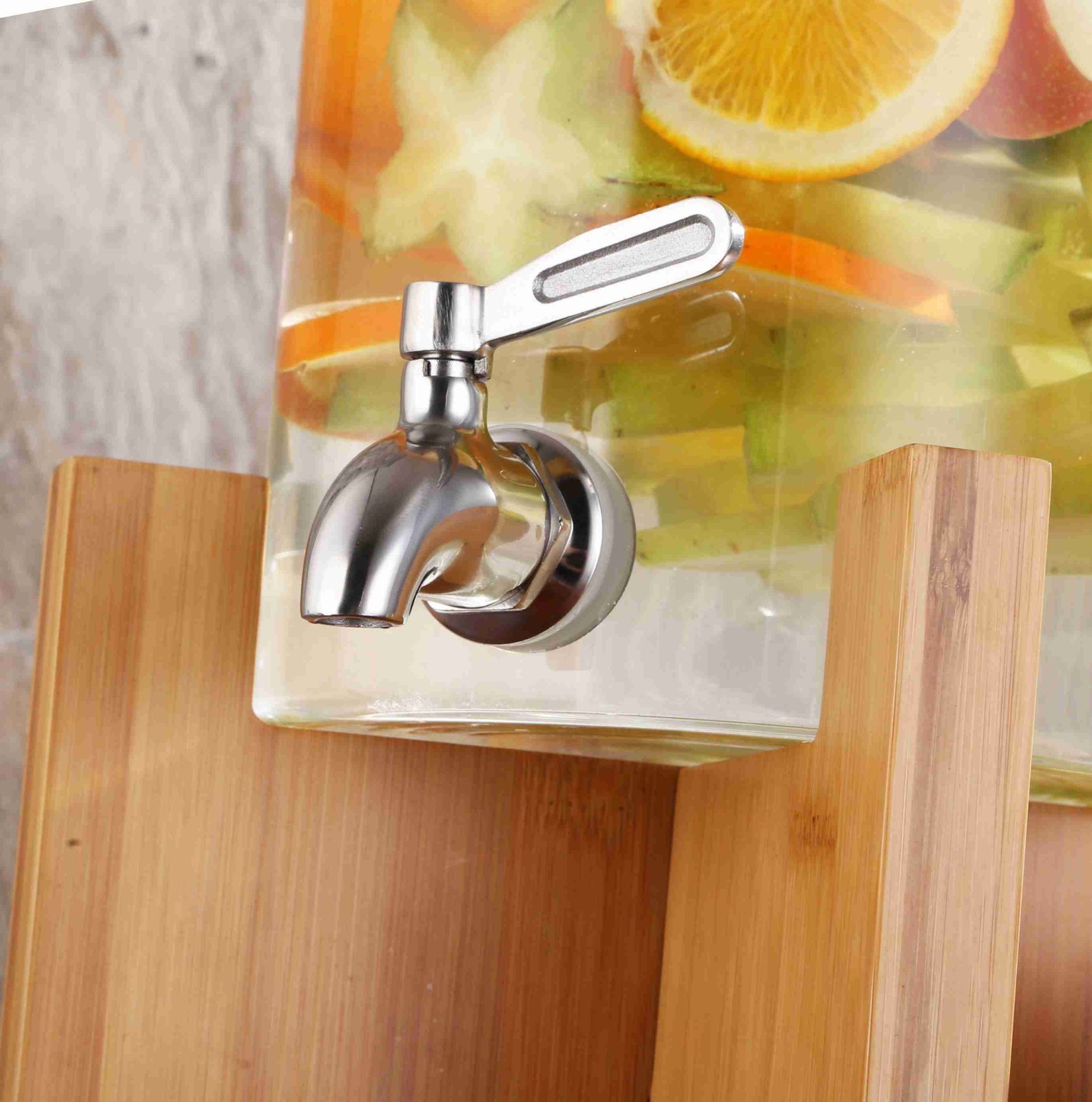 SSS012 Stainless Steel Beverage Dispenser Spigot,Quarter Turn, fits 1/2 in