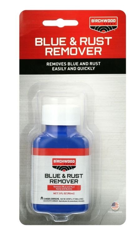 Birchwood Casey Blue & Rust Remover-3 fl oz Bottle-16125