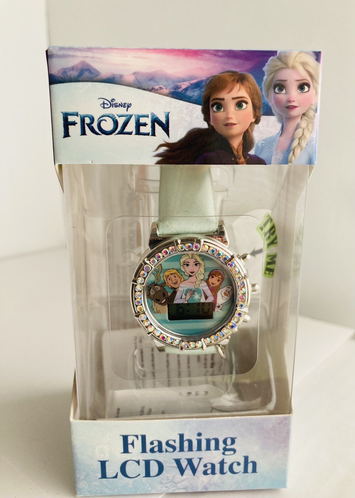 Disney Frozen Flashing Watch For Kids LCD Brand New (J18)-5